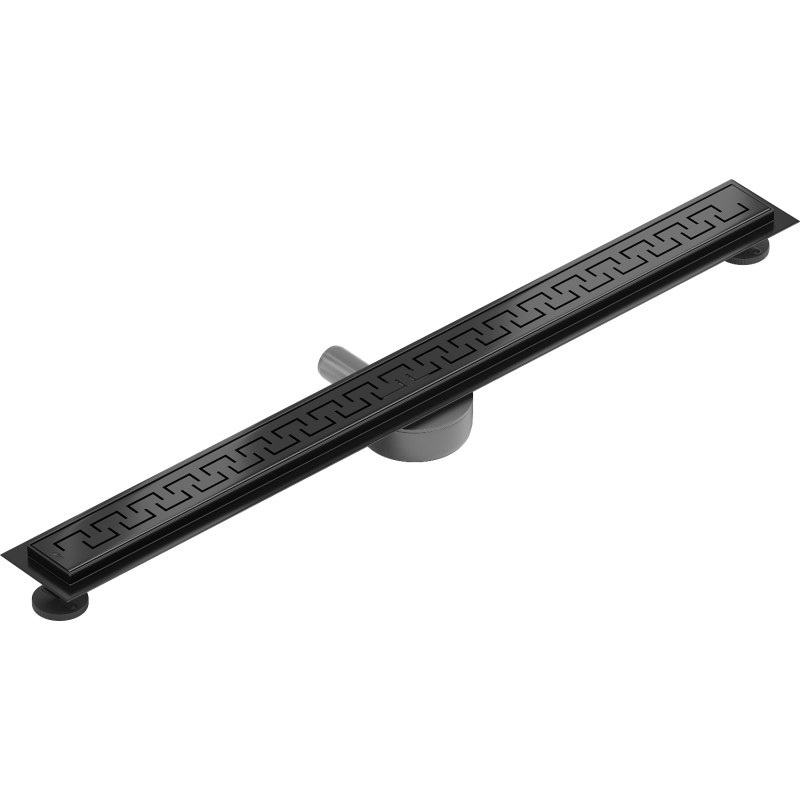 Mexen Flat 360° M15 caniveau linéaire rotatif 80 cm, noir - 1724080-40
