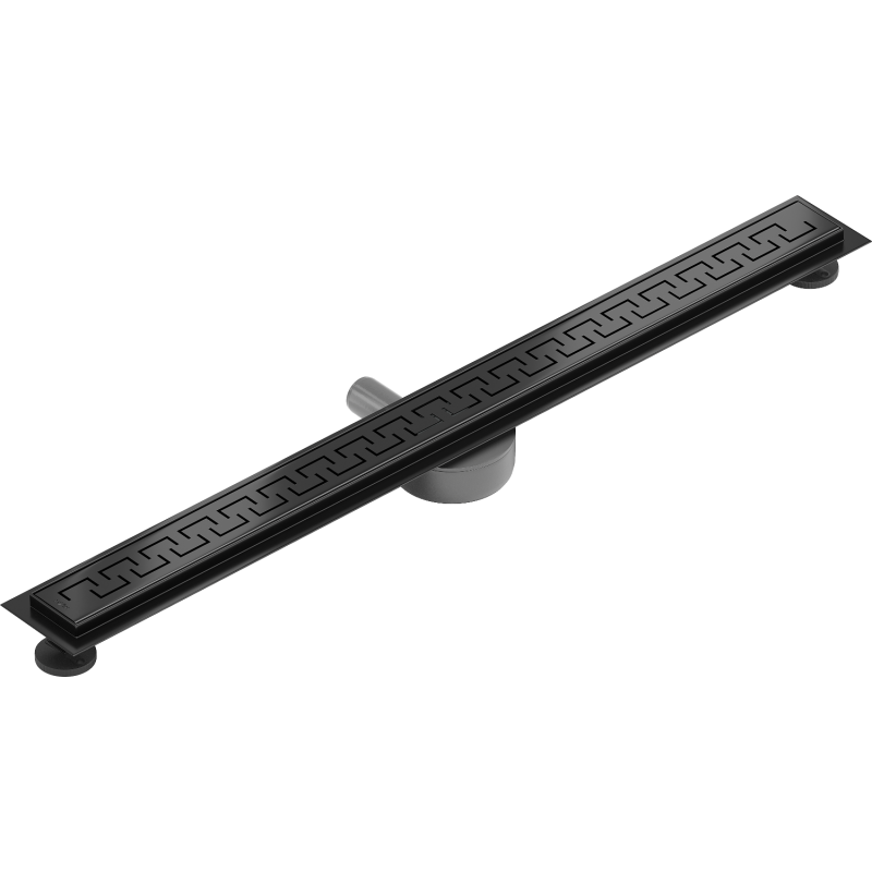 Mexen Flat 360° M15 drain linéaire pivotant 80 cm, noir - 1724080-40