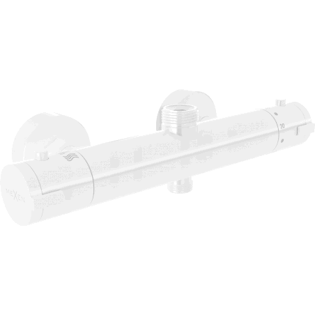 Mexen Kai mitigeur de douche thermostatique, blanc - 77150-20