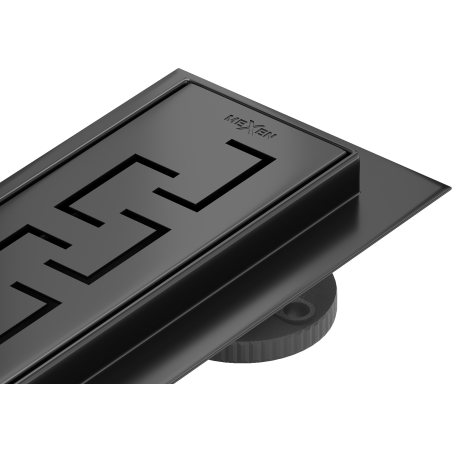 Mexen Flat 360° M15 drain linéaire pivotant 100 cm, noir - 1724100-40