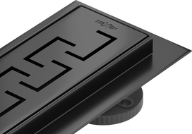 Mexen Flat 360° M15 drain linéaire pivotant 100 cm, noir - 1724100-40