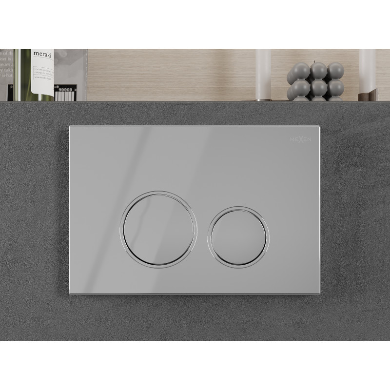 Mexen Fenix 05  bouton de chasse, chrome brillant - 600501