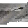 Mexen Mist-H L Duo cabine de douche pivotante 100 x 100 cm, transparente, or - 8A5L-100L-100P-50-00