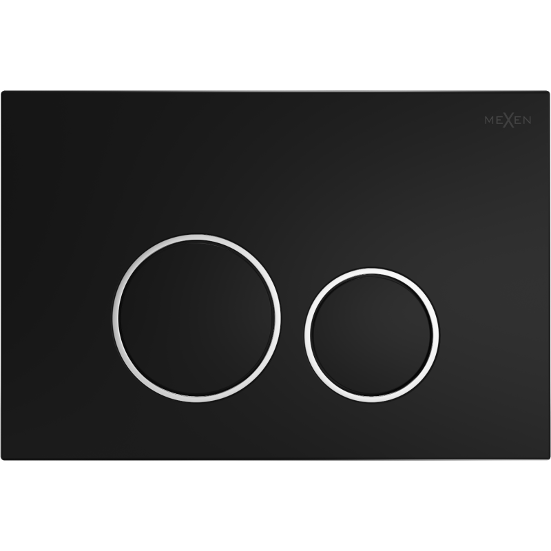 Bouton de chasse Mexen Fenix 05, noir mat - 600503