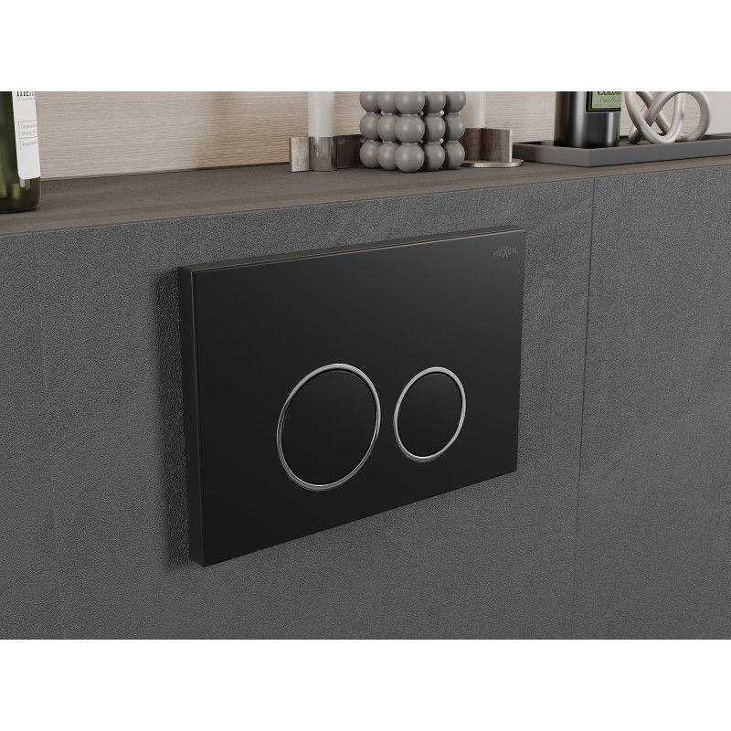 Mexen Fenix 05  bouton de chasse, noir mat - 600503