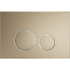 Bouton de chasse Mexen Fenix 05, or champagne - 600504