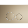 Bouton de rinçage Mexen Fenix 05, doré champagne - 600504