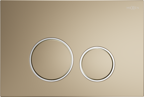 Bouton de rinçage Mexen Fenix 05, doré champagne - 600504