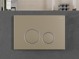 Bouton de rinçage Mexen Fenix 05, doré champagne - 600504