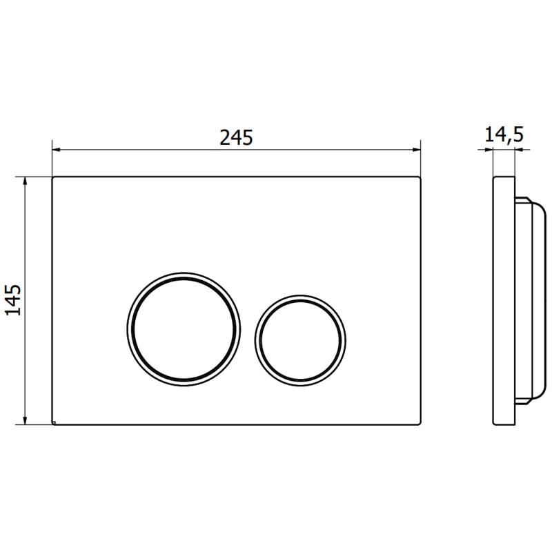 Mexen Fenix 05  bouton de chasse, or champagne - 600504