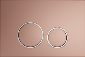 Mexen Fenix 05  bouton de chasse d'eau, or rose - 600505