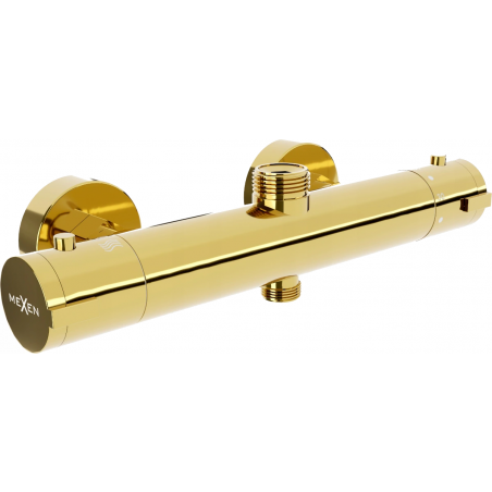 Mexen Kai robinet de douche thermostatique, or - 77150-50