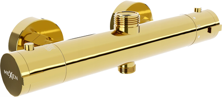 Mexen Kai robinet de douche thermostatique, or - 77150-50