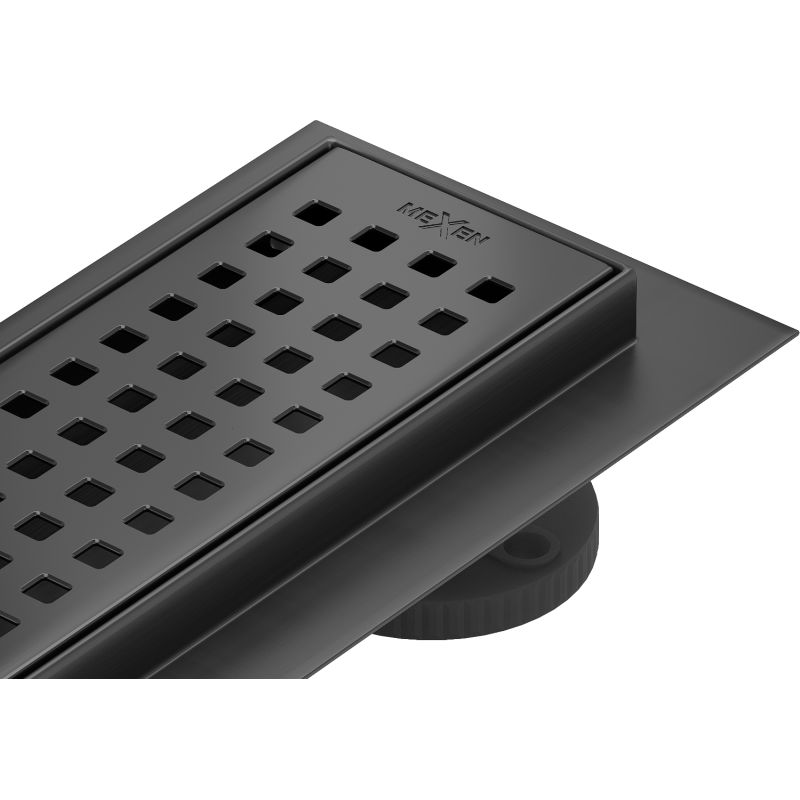 Mexen Flat 360° M08 drain linéaire rotatif 70 cm, noir - 1725070-40