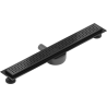 Mexen Flat 360° M08 drain linéaire rotatif 70 cm, noir - 1725070-40