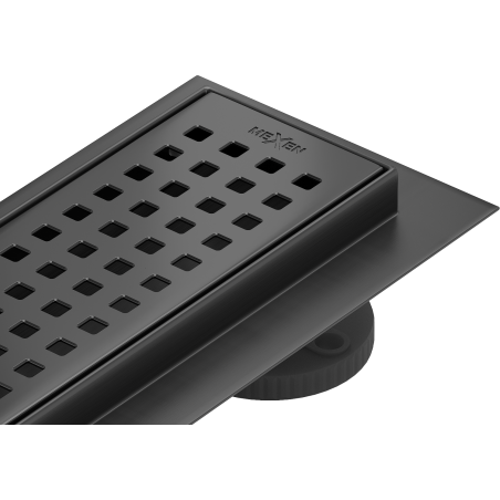 Mexen Flat 360° M08 drain linéaire pivotant 90 cm, noir - 1725090-40
