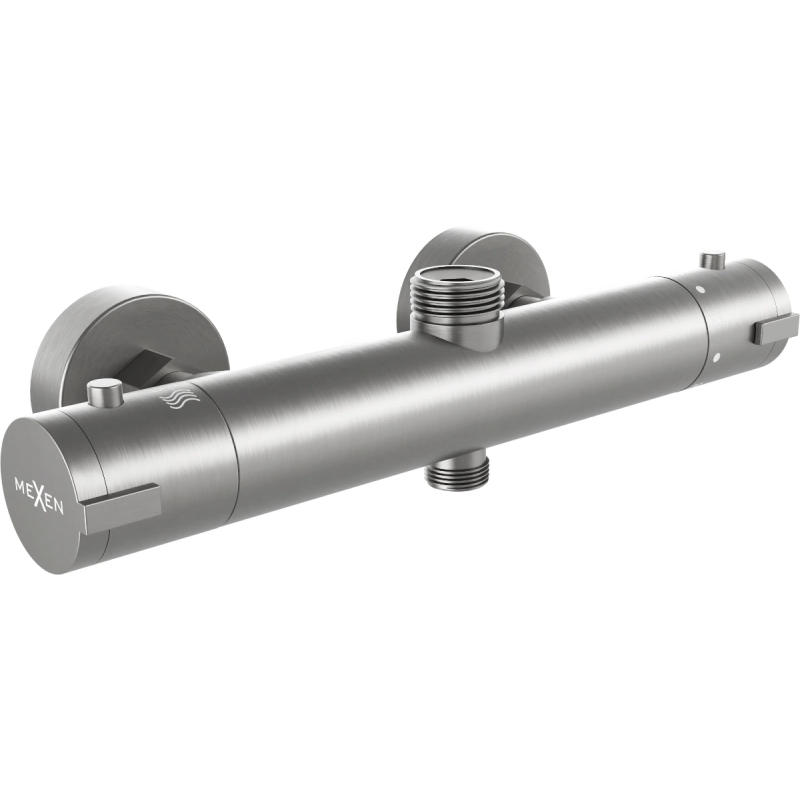 Mitigeur de douche thermostatique Mexen Kai, graphite - 77150-66
