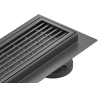 Mexen Flat 360° M33 caniveau linéaire pivotant 60 cm, noir - 1733060-40