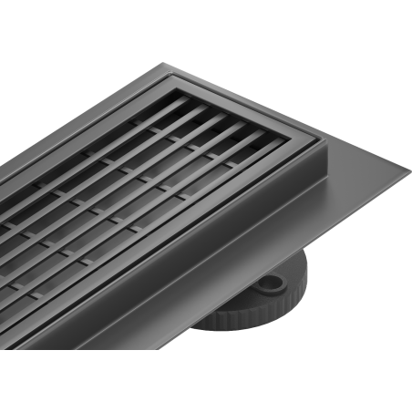Mexen Flat 360° M33 drain linéaire rotatif 80 cm, noir - 1733080-40