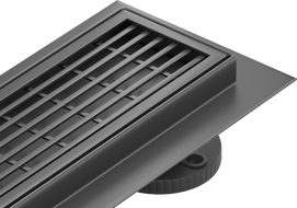 Mexen Flat 360° M33 drain linéaire rotatif 80 cm, noir - 1733080-40