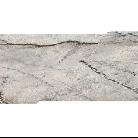 Mexen Costline Échantillon de carrelage en grès émaillé rectifié Pearl G1, dalle sol-mur 120 x 60 cm, carving - TL407-02-S