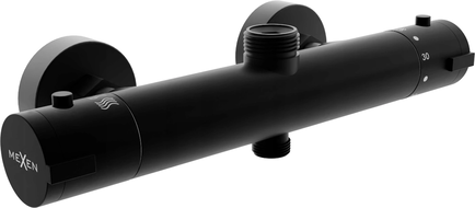 Mexen Kai robinet de douche thermostatique noir - 77150-70