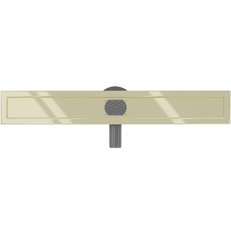 Mexen Flat 360° corps de drain linéaire rotatif 50 cm, doré - 1540050