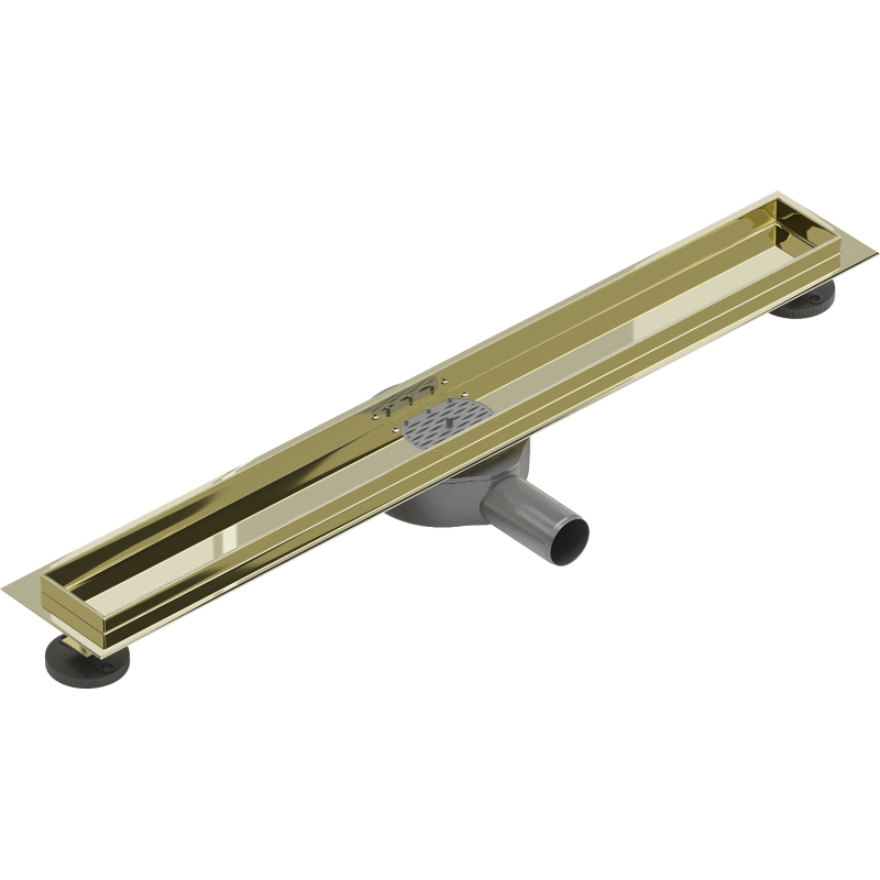 Mexen Flat 360 corps rotatif pour drain linéaire 50 cm, doré - 1540050