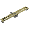 Mexen Flat 360° boîtier pour évacuation linéaire pivotant 70 cm, doré - 1540070
