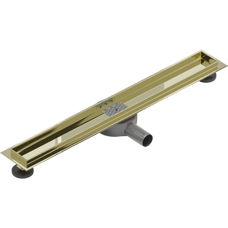 Mexen Flat 360 corps pour drain de douche rotatif 70 cm, doré - 1540070