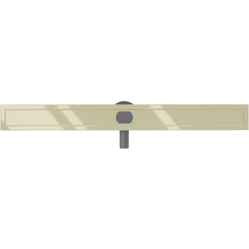 Mexen Flat 360° corps pour drain linéaire pivotant 90 cm, doré - 1540090