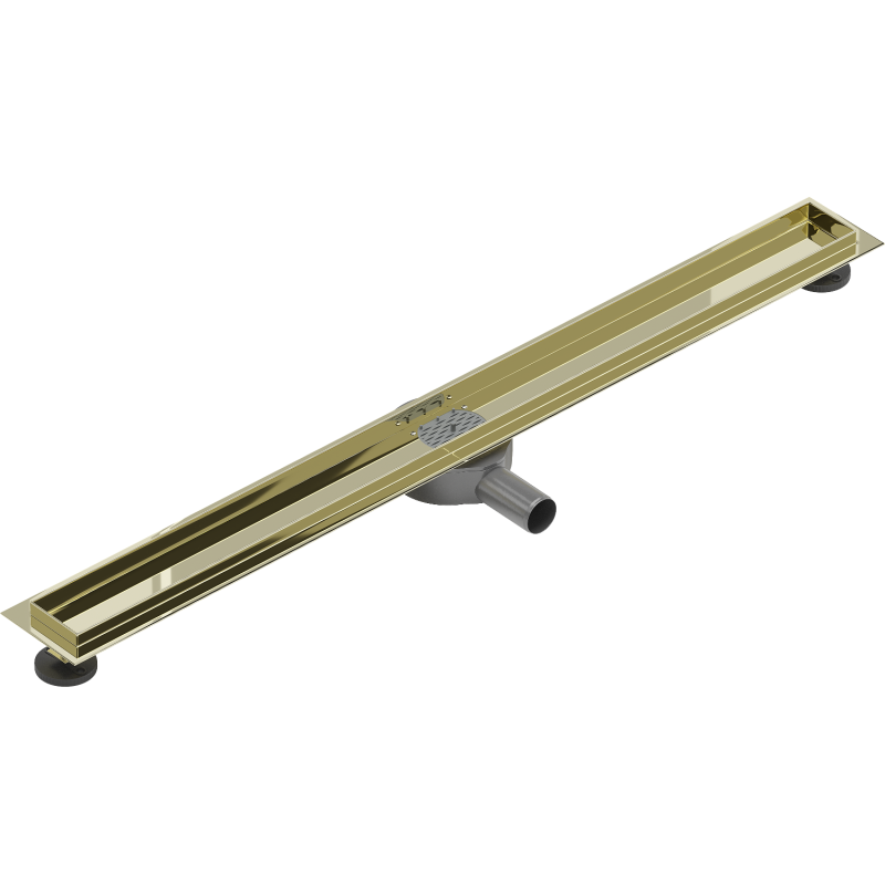 Mexen Flat 360 corps pour drain linéaire rotatif 100 cm, doré - 1540100