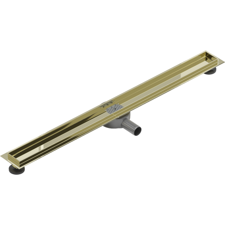 Mexen Flat 360 corps pour drain linéaire rotatif 100 cm, doré - 1540100