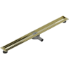 Mexen Flat 360° corps pour canal de douche pivotant 100 cm, doré - 1540100