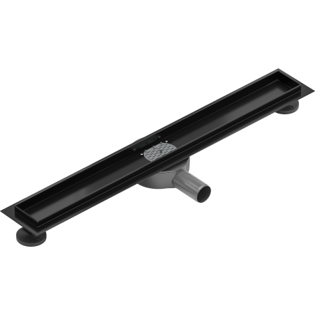 Mexen Flat 360 corps de drainage linéaire rotatif 70 cm, noir - 1740070