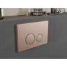 Bouton de chasse d'eau Mexen Fenix 05, or rose - 600505