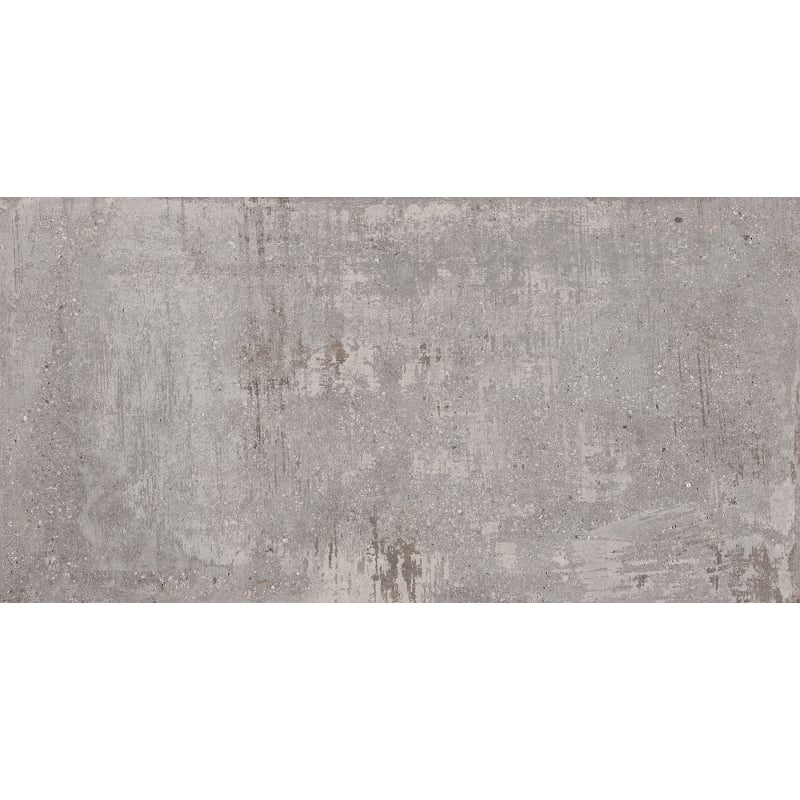 Mexen Cemento Échantillon de grès gris émaillé rectifié G1, carreau de sol et mural, carving - TL425-01-S