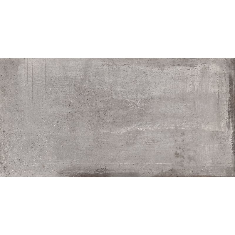 Mexen Cemento Échantillon de grès gris émaillé rectifié G1, carreau de sol et mural, carving - TL425-01-S
