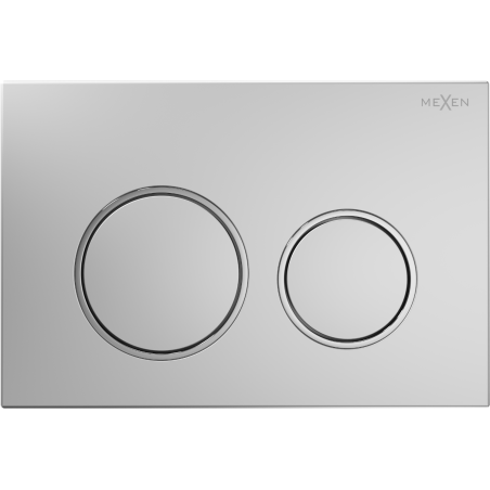 Bouton de chasse d'eau Mexen Fenix 07 XS, chrome mat - 600702