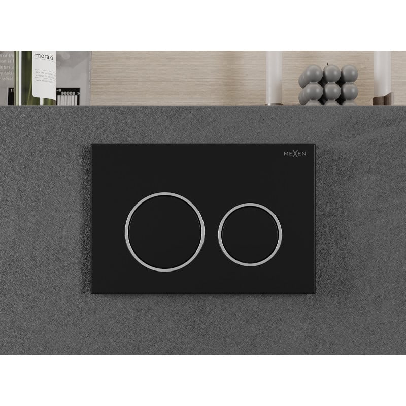 Mexen Fenix 07 XS bouton de chasse, noir mat - 600703