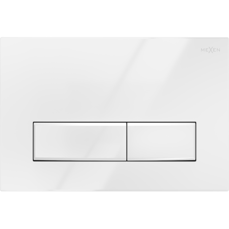 Bouton de chasse Mexen Fenix 09, blanc brillant - 600900