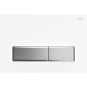 Bouton de chasse Mexen Fenix 09, blanc/chromé mat - 600929