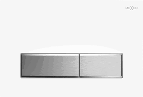 Mexen Fenix 09 bouton de chasse, blanc/chrome mat - 600929
