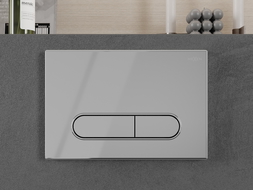 Mexen Fenix 11 bouton de chasse d'eau, chrome brillant - 601101