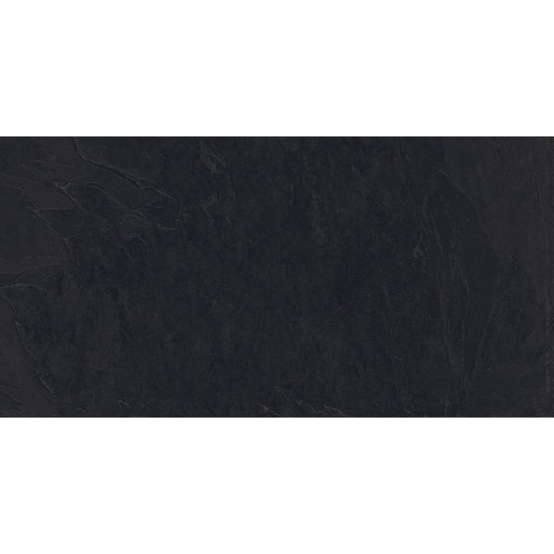 Mexen Mek Échantillon de grès cérame émaillé rectifié noir, carreau sol-mur mat GT - TL504-03-S