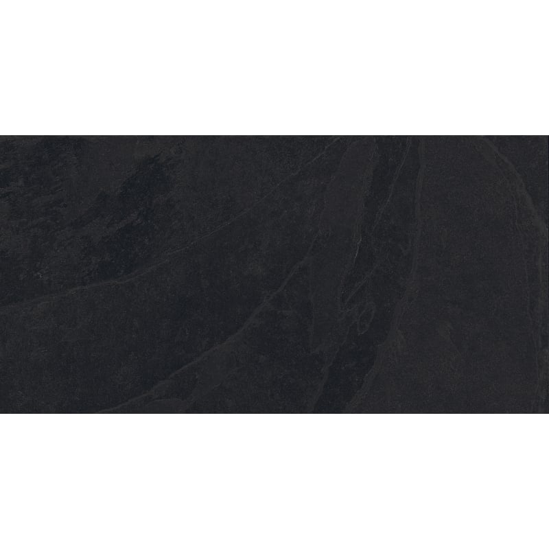 Mexen Mek Échantillon de grès cérame émaillé rectifié noir, carreau sol-mur mat GT - TL504-03-S
