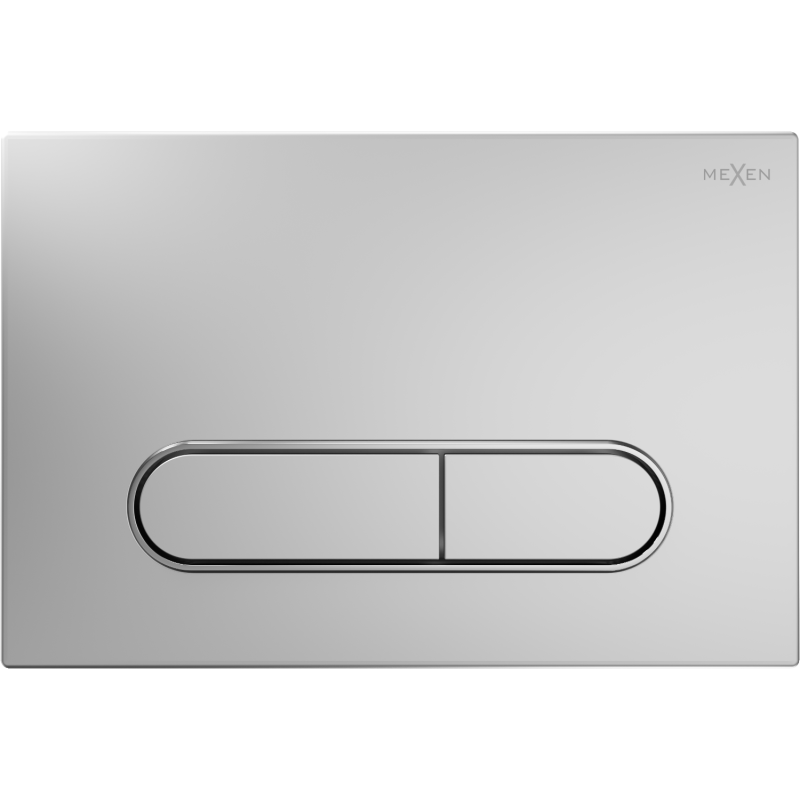 Bouton de chasse d'eau Mexen Fenix 11, chrome mat - 601102