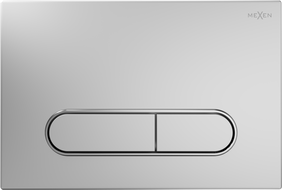 Bouton de chasse d'eau Mexen Fenix 11, chrome mat - 601102