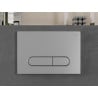 Bouton de chasse d'eau Mexen Fenix 11, chrome mat - 601102