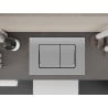 Bouton de chasse Mexen Fenix 10 XS, chrome brillant - 601001